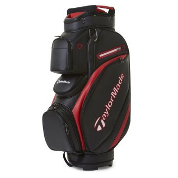 TaylorMade Deluxe Cart Bag - BLK/RED