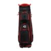 TaylorMade Pro Cart Bag - BLK/RED