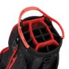 TaylorMade Pro Cart Bag - BLK/RED