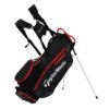 Taylormade Pro Stand Bag - Black/Red