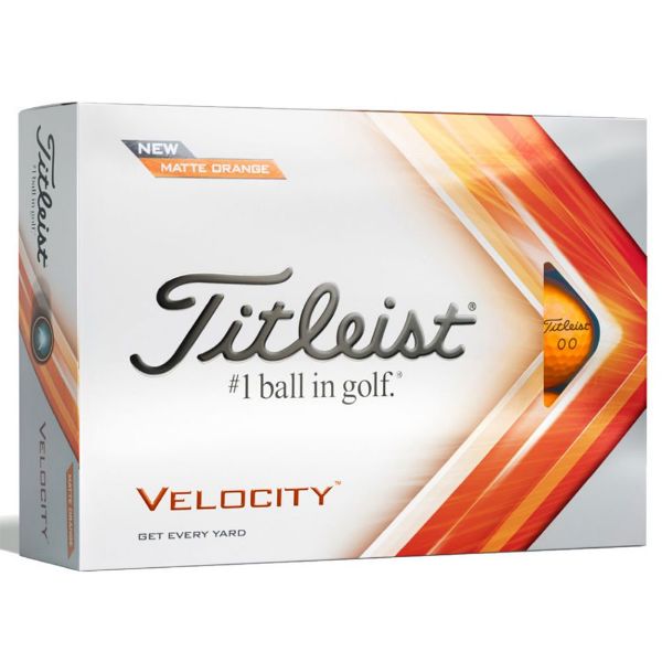 Titleist Velocity Orange Golf Balls