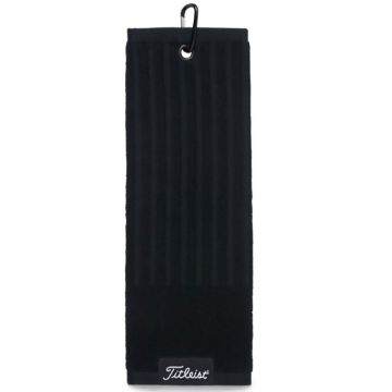 Titleist Trifold Cart Towel Black