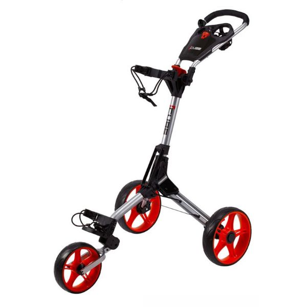 Cube 3 Trolley Silver Red 