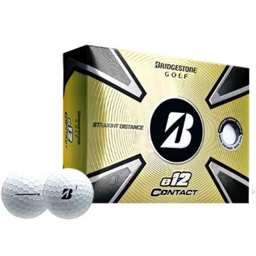 Bridgestone E12 Contact White Golf Balls