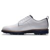 Footjoy Premiere Field Golf Shoes - White Navy 54396