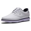 Footjoy Ladies Traditions Golf Shoes White Purple 97930