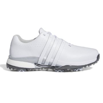 adidas TOUR360 24 Golf Shoes White Silver