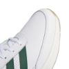adidas S2G Spikeless Leather 24 Golf Shoes White Green IF0299
