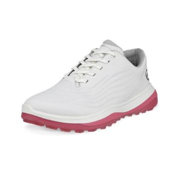 Ecco Ladies W LT1 Golf Shoes White/Bubble 132753 60909