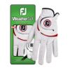 FootJoy WeatherSof Glove White Red For the Right Handed Golfer