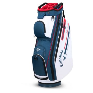Callaway Chev 14+ Cart Bag NVY/WHT/RED 2024