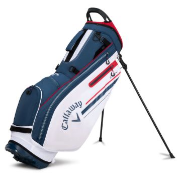 Callaway Chev Stand Bag - NVY/WHT/RED 2024