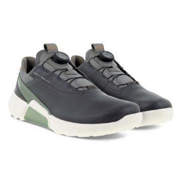 Ecco Biom H4 BOA Golf Shoes Magnet/Green 108504 60567