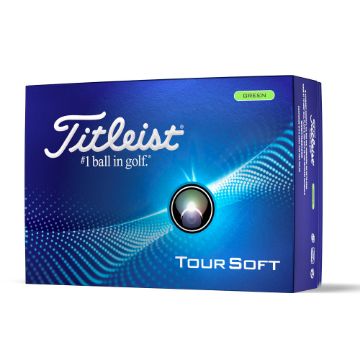 Titleist Tour Soft Green Golf Balls 2024 
