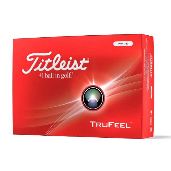 Titleist TruFeel White Golf Balls 2024