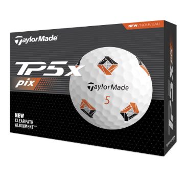 TaylorMade TP5 X pix Golf Balls 2024