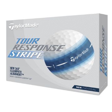 Taylormade Tour Response Stripe Blue Dozen Pack 2024