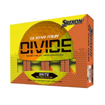 Srixon Q Star Tour Divide Orange Yellow Dozen 2024 