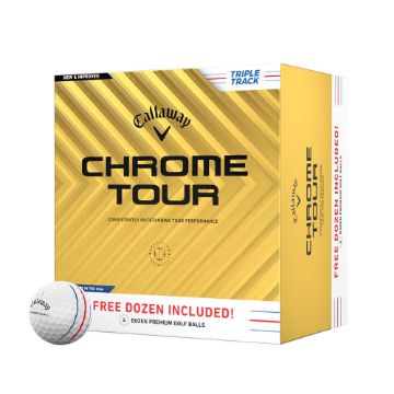 Callaway Chrome Tour Triple Track Dozen Pack 2024 4 For 3