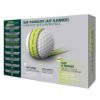 Taylormade Tour Response Stripe Golf Balls White/Lime
