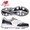 New Balance 997 Spiked Golf Shoes White Navy MG997 