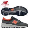 New Balance 997 SL Golf Shoes Grey Orange MG997S