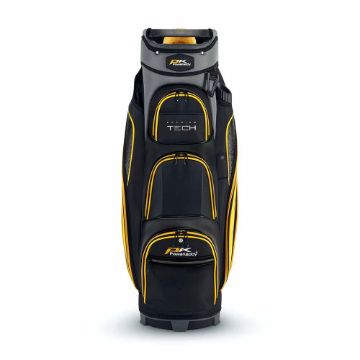 PowaKaddy Premium Tech Cart Bag Black Yellow