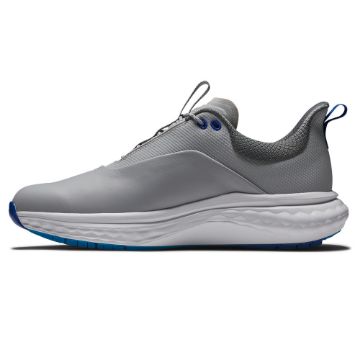 Footjoy Quantum Excel Golf Shoes Grey Blue 56982
